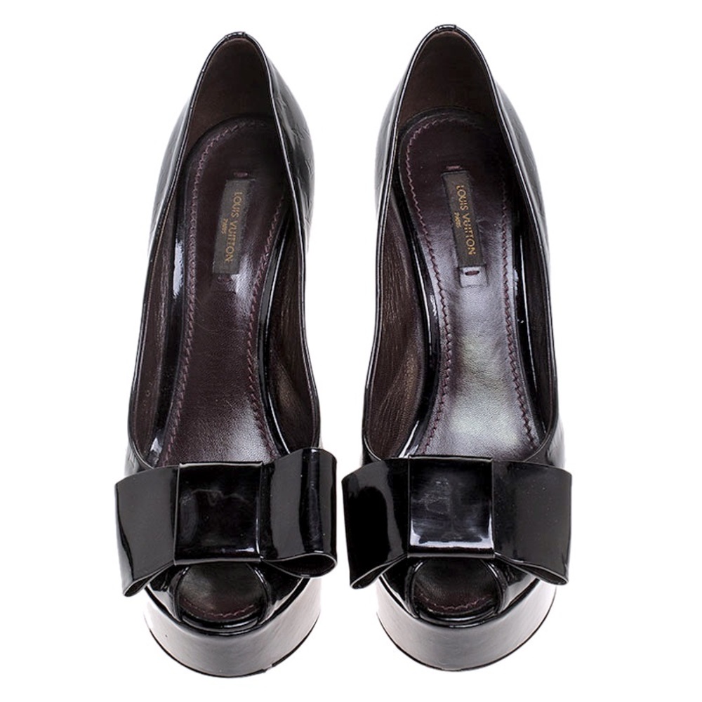 Louis Vuitton Monogram Vernis Lether Shoes - Picture 2 of 12